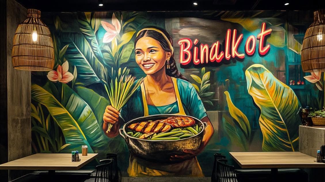 Binalkot โ Filipino kitchen mural