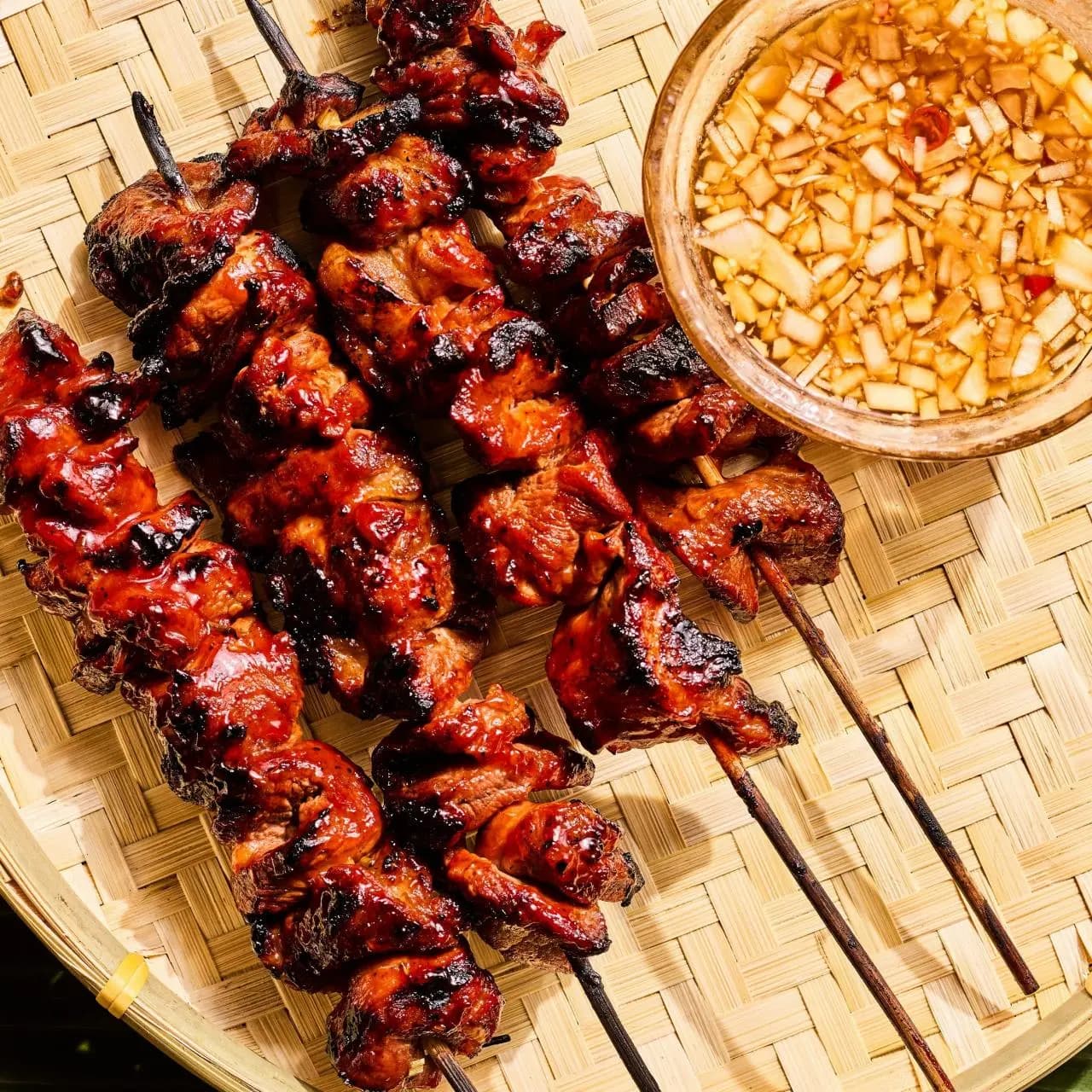 Pork BBQ Skewers